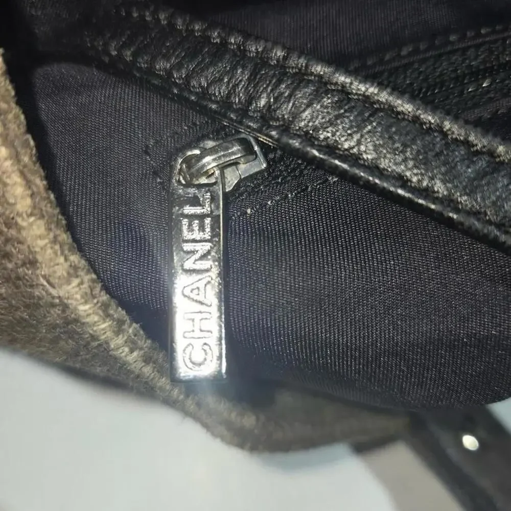 Chanel canvas tote